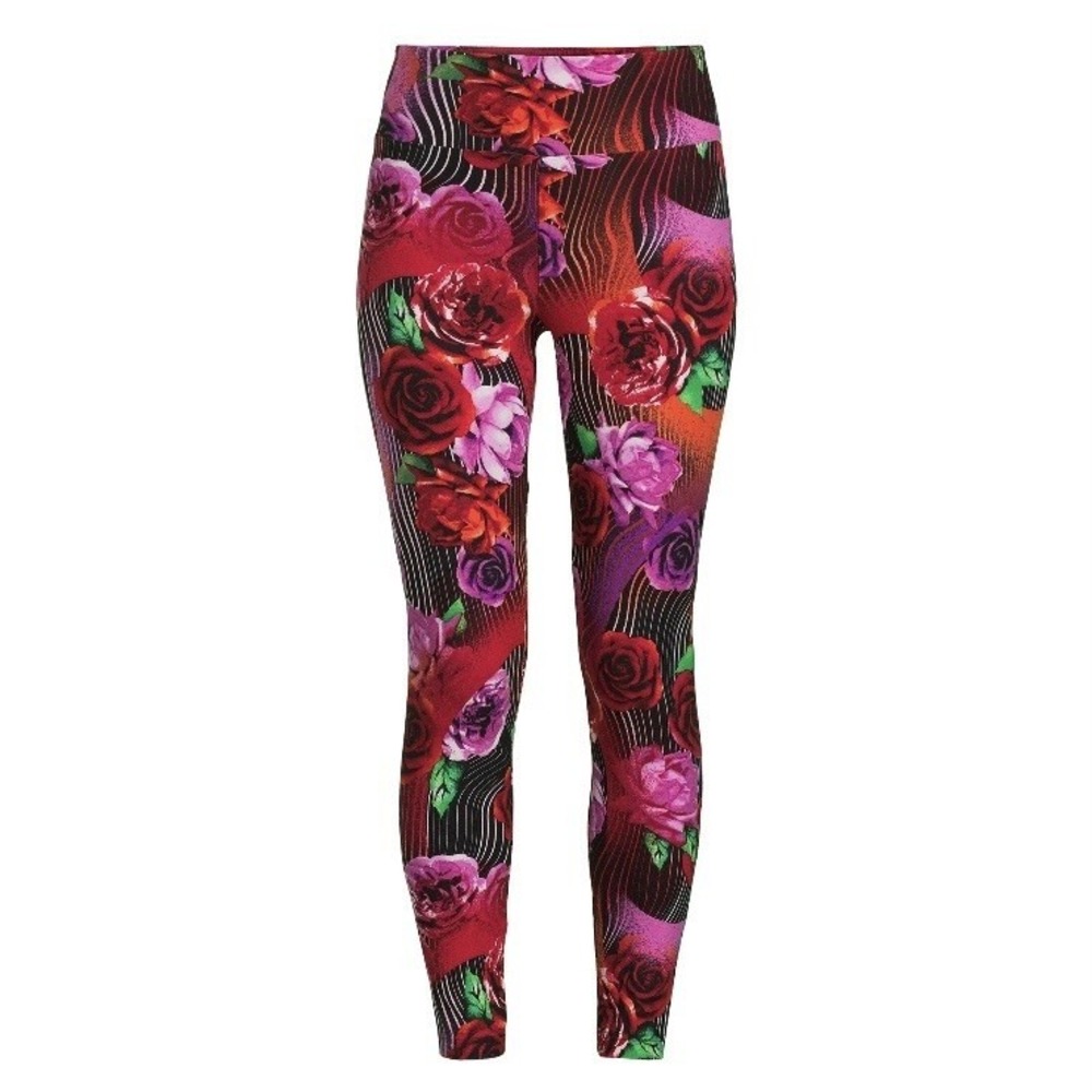 No Boundaries Juniors Sueded Leggings Small 3-5 New with Tags Abstract Floral